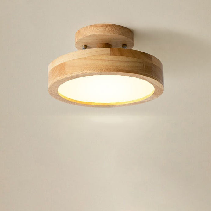 Aveloro Ligneo LED-Deckenleuchte im Wohnzimmer