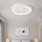 Aveloro Ornata LED-Deckenleuchte in Weiß im Schlafzimmer