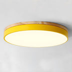 Aveloro Rondera LED-Deckenlampe in Gelb