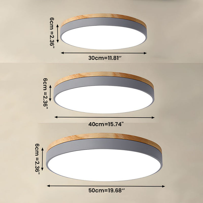 Aveloro Rondera LED-Deckenlampe Anwendungsbild Wohnzimmer