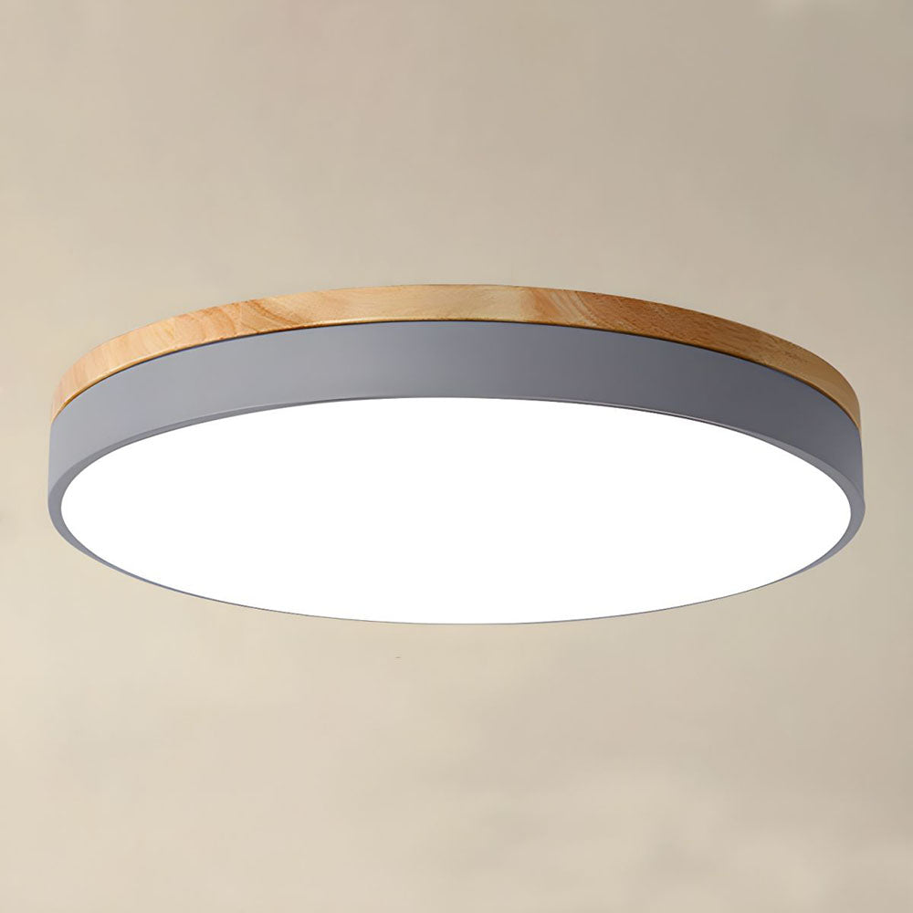 Aveloro Rondera LED-Deckenlampe in Grau