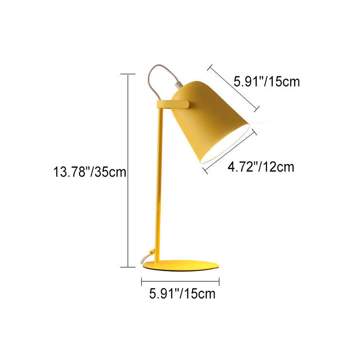 Aveloro Cromina Design-Tischlampe Maßzeichnung