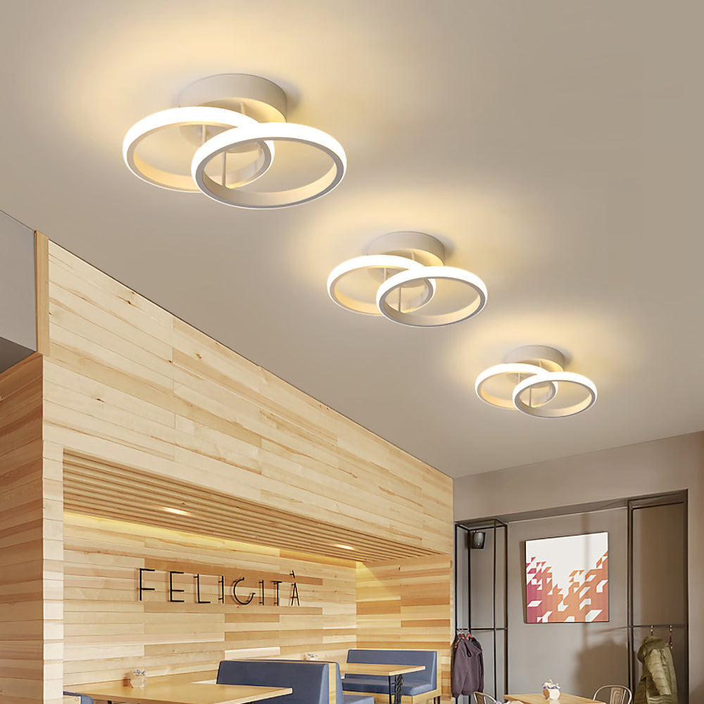 Aveloro Formex LED-Deckenleuchte Weiß Rund umschaltbar