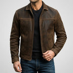 Aveloro Vissuto Lederjacke