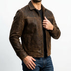 Aveloro Vissuto Lederjacke