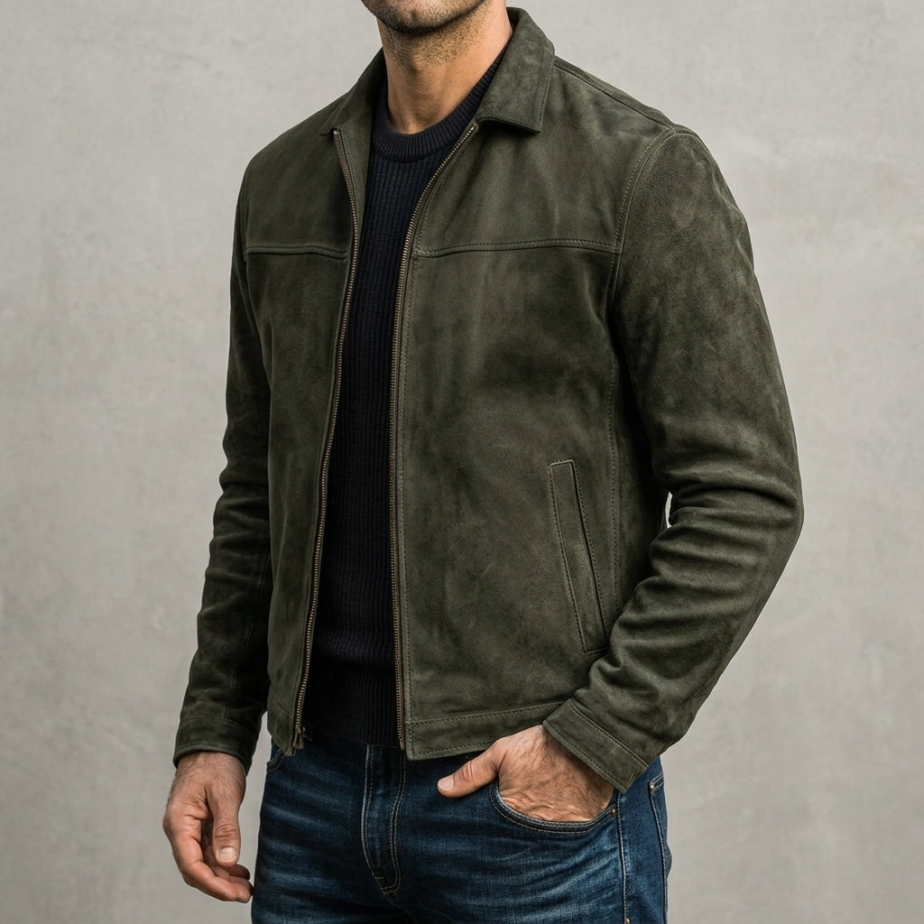 Aveloro Vissuto Lederjacke