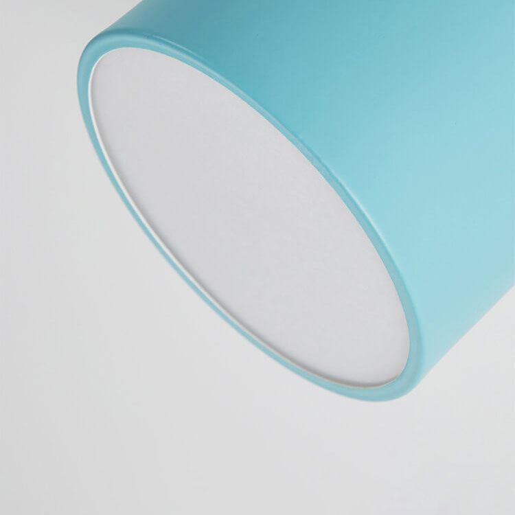 Aveloro Legnara LED-Deckenspot Detailansicht in Blau
