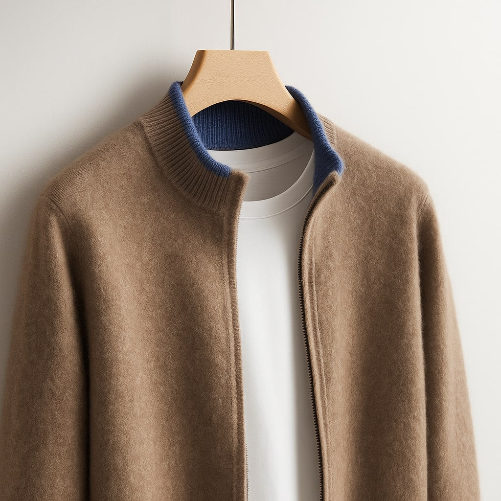 Aveloro Filato Strickjacke Detailansicht