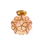 Aveloro Corolla Deckenlampe Blumendesign in Rosa