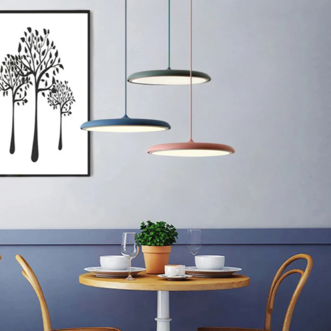 Aveloro Luxora Pendelleuchte Anwendungsbild Esszimmer