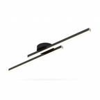 Aveloro Alveo LED-Deckenlampe in Schwarz