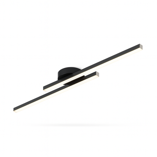 Aveloro Alveo LED-Deckenlampe in Schwarz