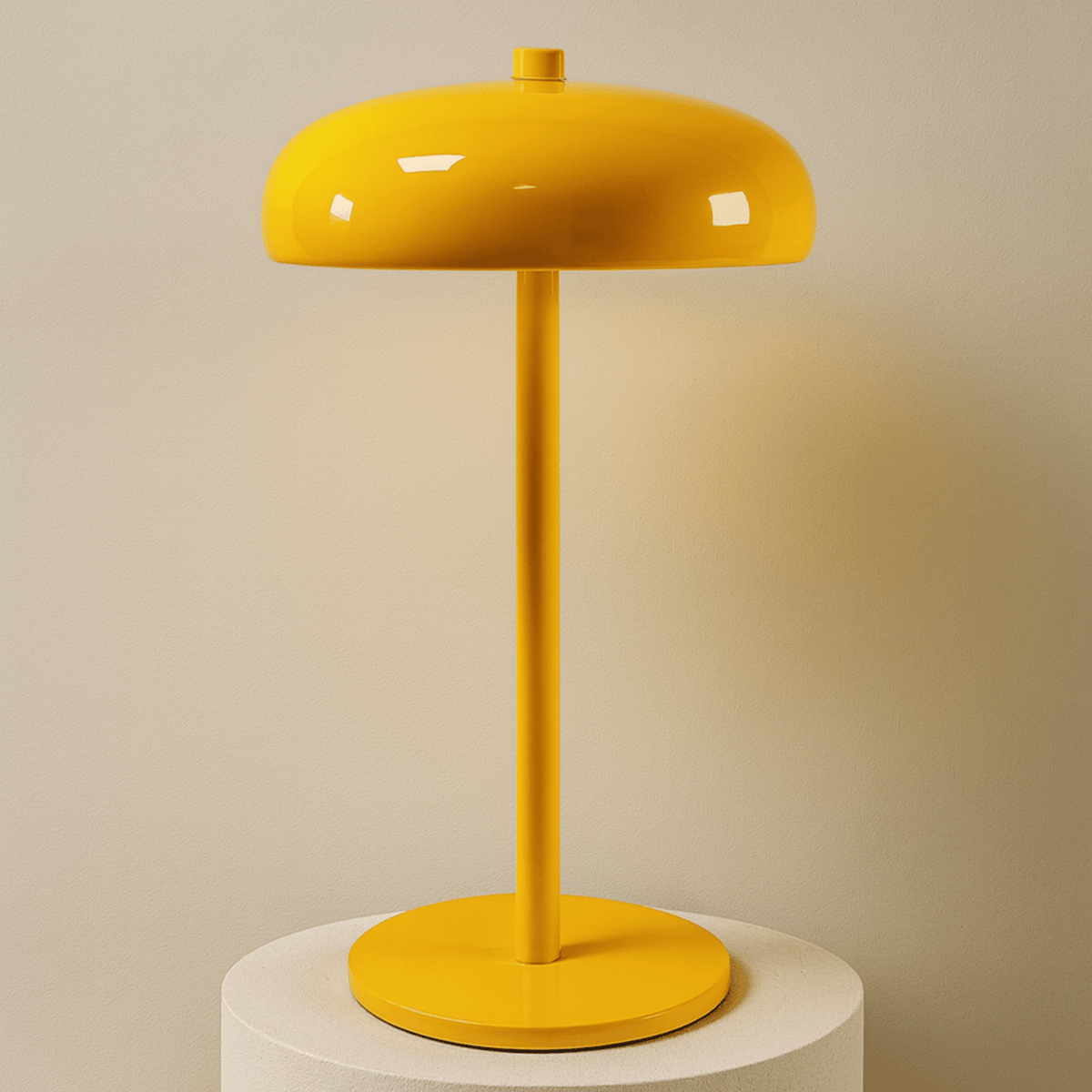 Aveloro Cupola LED-Tischlampe in Gelb