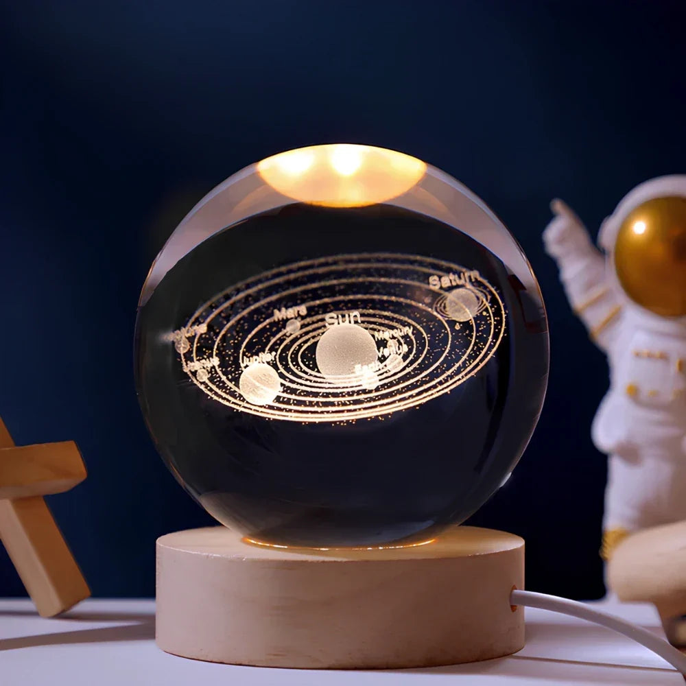 Aveloro Sphaira Glaskugel-Lampe Detailansicht