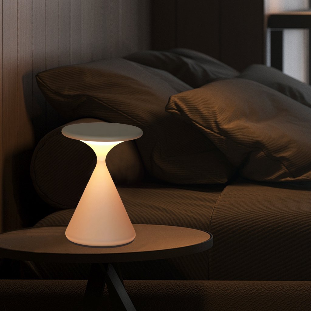 Aveloro Clessia kabellose LED-Tischlampe Lichteffekt