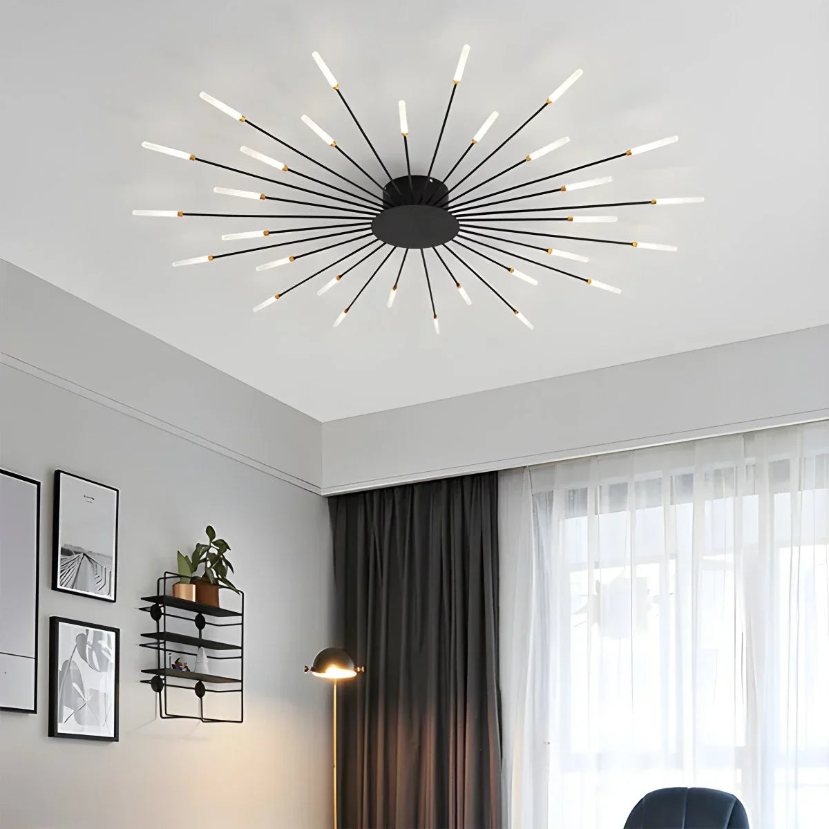 Aveloro Astrella Schwarz 30 Lichtpunkte