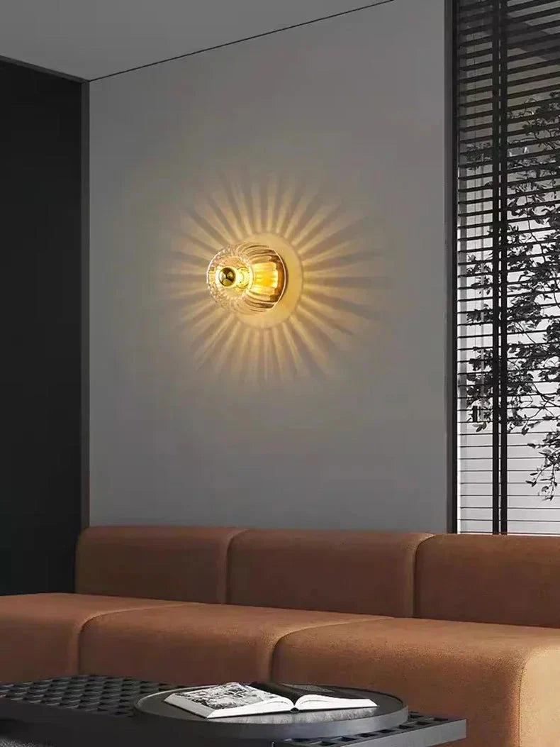 Aveloro Nordholm Wandleuchte Anwendungsbild Wohnzimmer