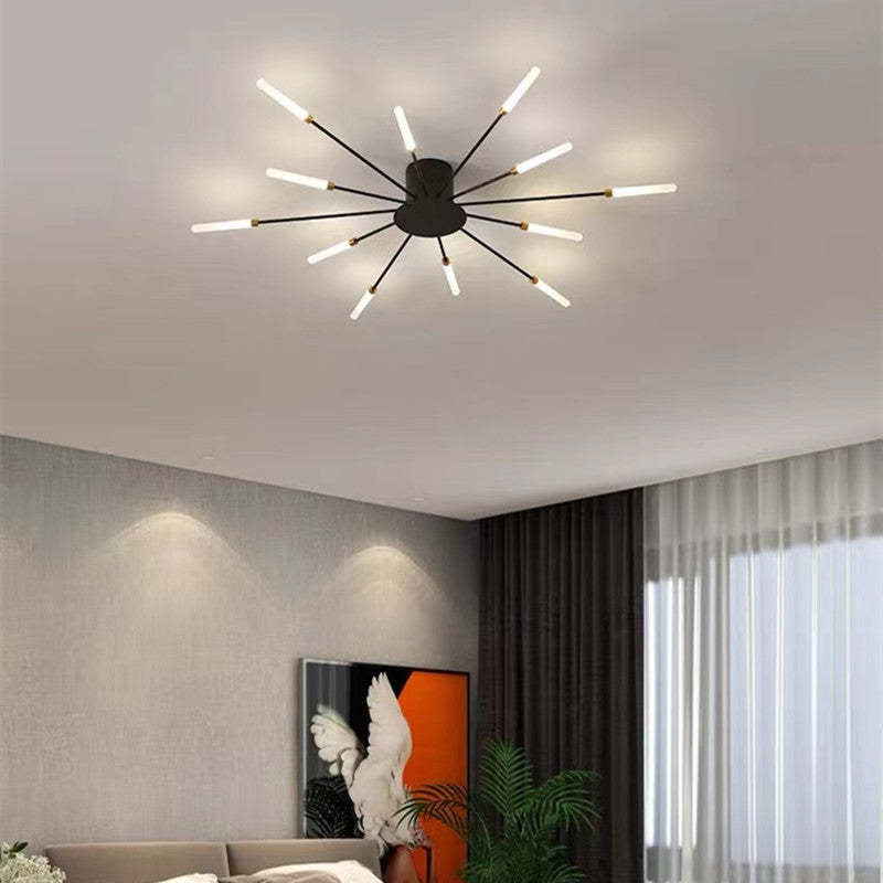 Aveloro Radialux LED-Deckenleuchte in Schwarz