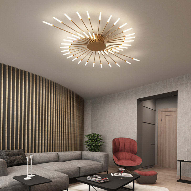 Aveloro Radialux LED-Deckenleuchte im Wohnzimmer