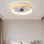 Aveloro Ventora Deckenventilator, durchbrochene Flügel, im Schlafzimmer