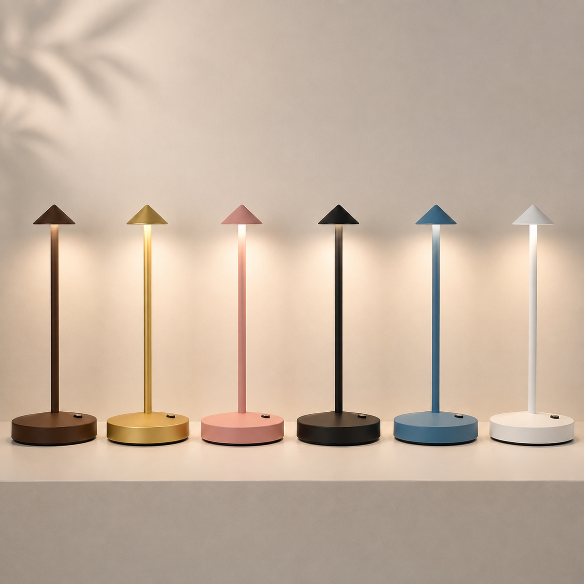 Luniva – Kabellose LED-Tischleuchte mit 3 Lichtfarben
