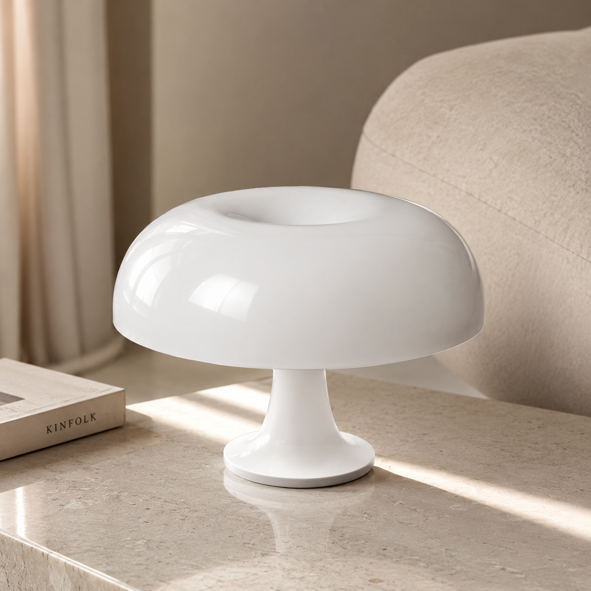 LED Pilzlampe Luméa™ | Moderne Tischlampe & Nachttischlampe
