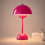 Kabellose LED Pilzlampe mit Akku – Tragbare Tischlampe mit Touch