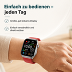 Aveloro Arvo Senioren Smartwatch mit SOS & Telefonfunktion