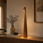 LumaCone – Kabellose LED Akku-Tischlampe, dimmbar
