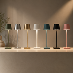 Lumea Akku Tischlampe kabellos & dimmbar aus Metall