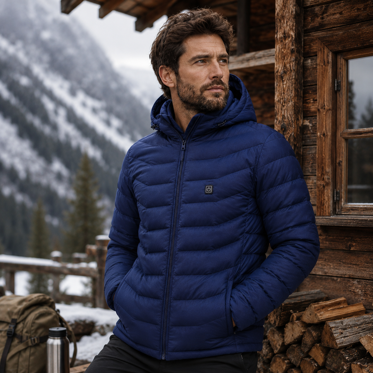 Aveloro HeatCore™ – Beheizbare Winterjacke mit Kapuze