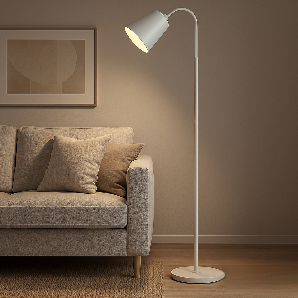 Aveloro Nordvik Stehlampe in Weiß