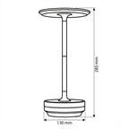 LumaGlow – Kabellose LED-Tischleuchte