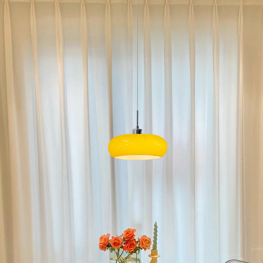 Aveloro Panora Glas-Pendelleuchte Anwendungsbild Esszimmer