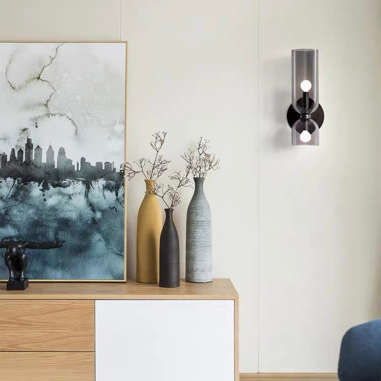 Aveloro Duetta Wandleuchte Anwendungsbild Wohnzimmer