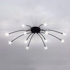 Aveloro Mattera Schwarz 12 Lichtquellen