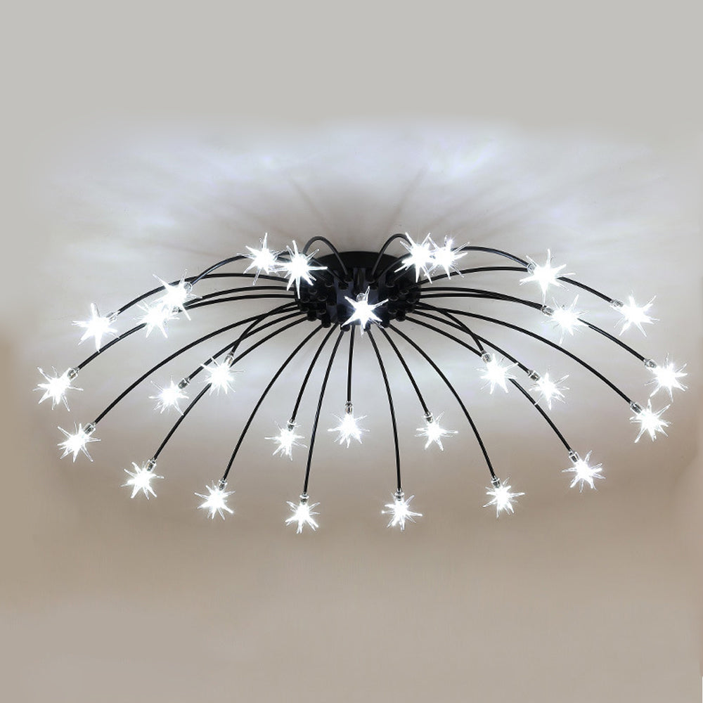 Aveloro Mattera Schwarz 28 Lichtquellen