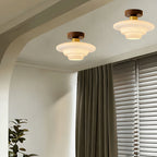 Aveloro Cuprana Deckenlampe im Wohnraum montiert