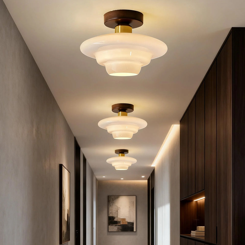 Aveloro Cuprana Deckenlampe seitliche Produktansicht