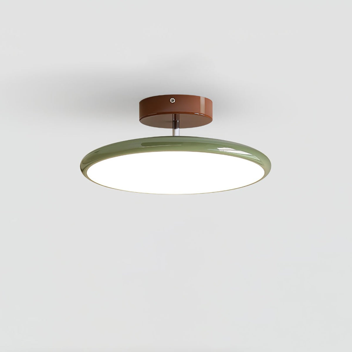 Aveloro Diretto LED-Deckenleuchte in Grün