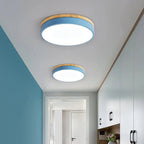 Aveloro Boreana LED-Deckenleuchte Detailansicht Holz