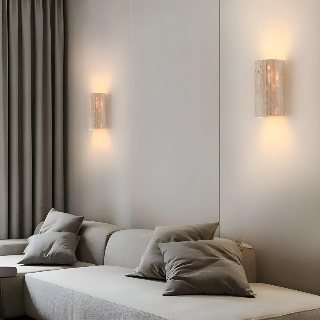 Aveloro Petralux LED-Wandleuchte Lichteffekt