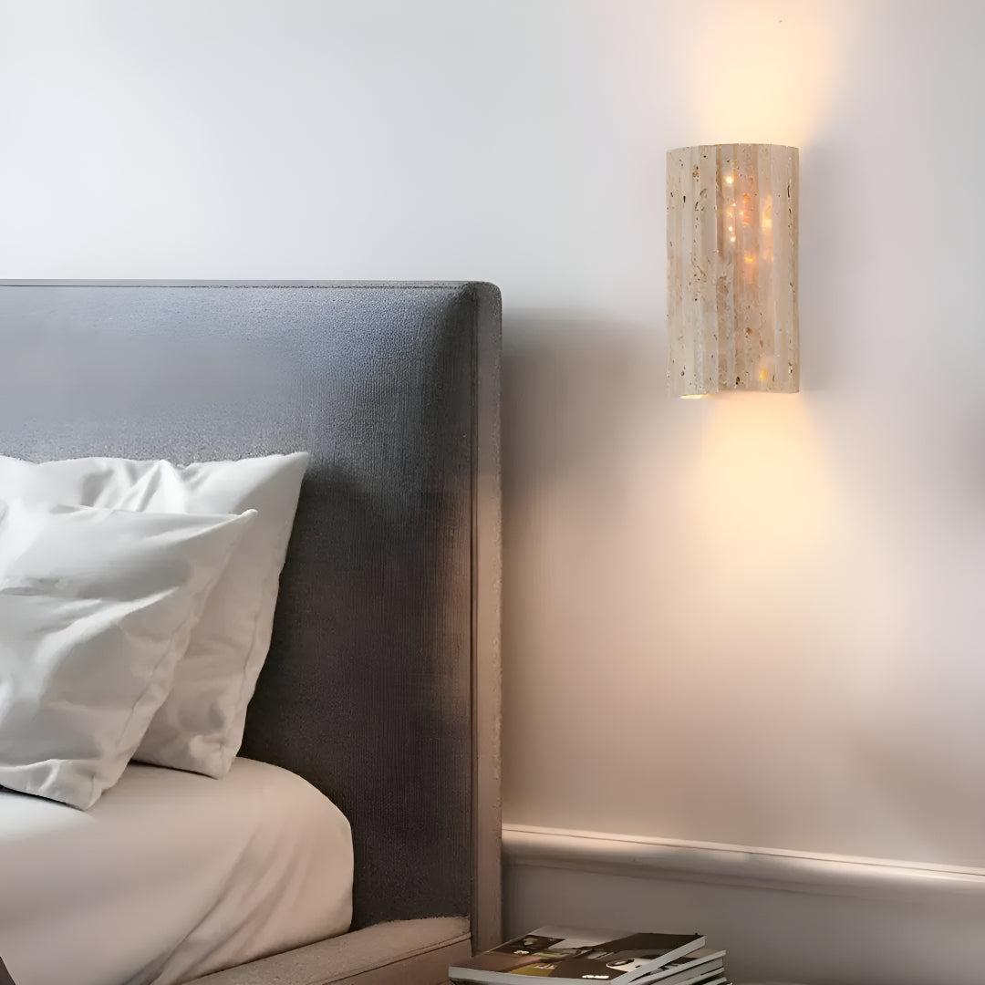 Aveloro Petralux LED-Wandleuchte Anwendungsbild Wohnzimmer