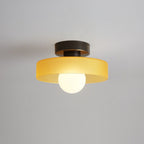 Aveloro Dorelle LED-Deckenleuchte Schwarz/Orange