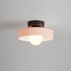Aveloro Dorelle LED-Deckenleuchte Schwarz/Rosa