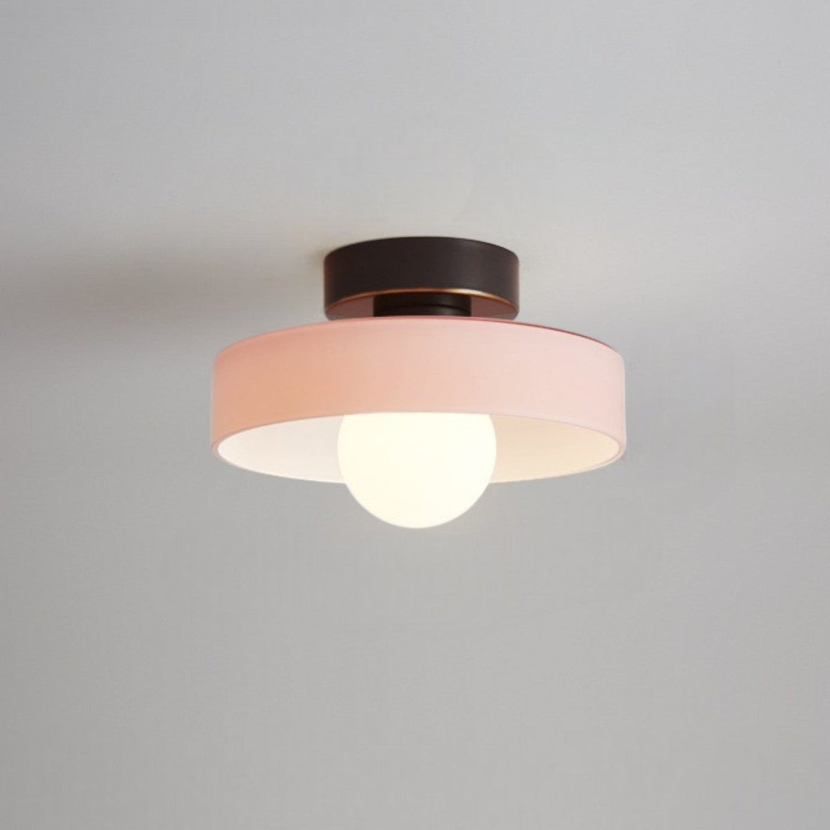 Aveloro Dorelle LED-Deckenleuchte Schwarz/Rosa
