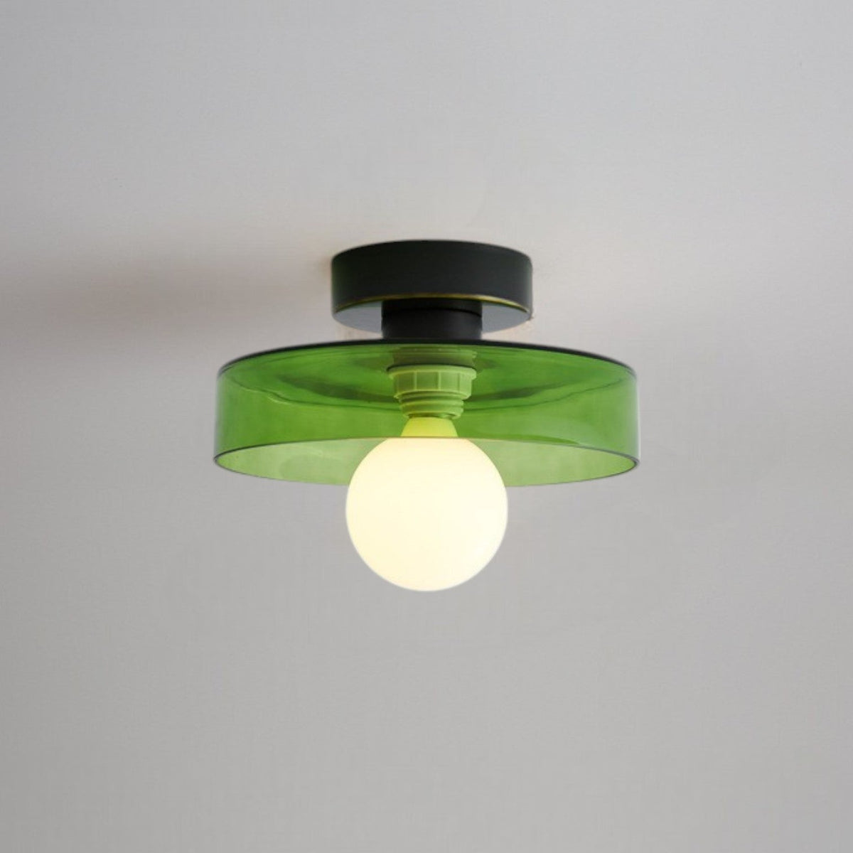Aveloro Dorelle LED-Deckenleuchte Schwarz/Grün