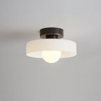 Aveloro Dorelle LED-Deckenleuchte Schwarz/Weiß