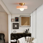 Aveloro Dorelle LED-Deckenleuchte Gold/Rosa