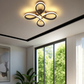 Aveloro Nodetta LED-Deckenleuchte in Schwarz